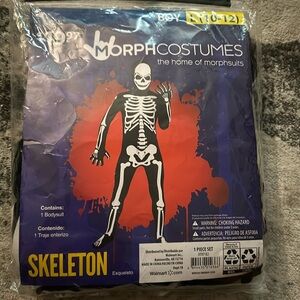 Morph new costume kids skeleton boy Large (10-12)